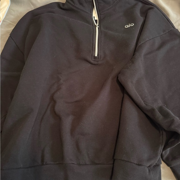 ALO Yoga Other - ALO Yoga Men's Dark Zip-Up Sweater